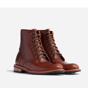 Brown Leather Men's Boots